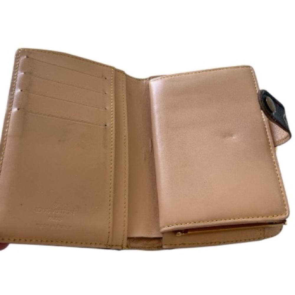 Louis Vuitton Murakami Black Monogram Multicolor Porte-Monnaie Viennois Wallet - Picture 4 of 16
